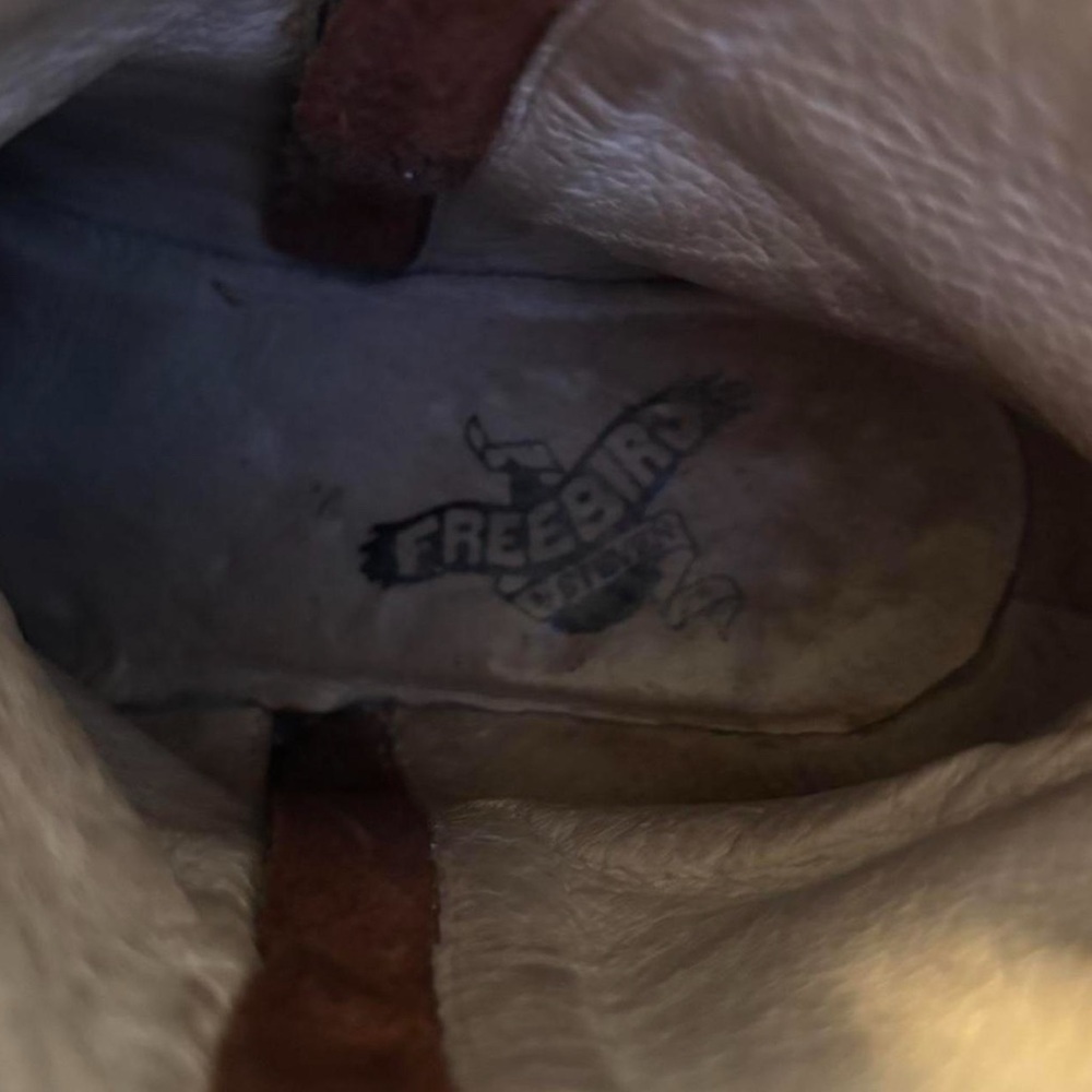 Freebird Dark Brown Leather Ankle Boots - Picture 5 of 5